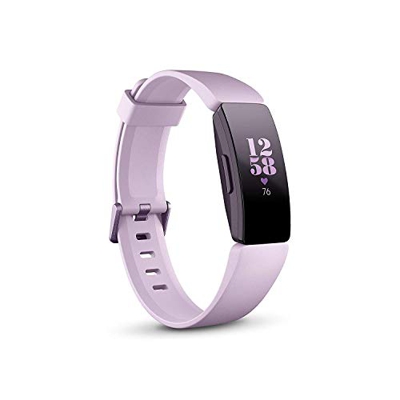 Inspire HR Pulsera de actividad Negro, Rosa OLED, Fitnesstracker