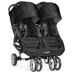 Baby Jogger City Mini Double Black/Black en oferta