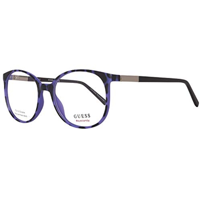 Guess Brille Gu3018 54099 Monturas de Gafas, Morado (Violeta), 54.0 Unisex Adulto
