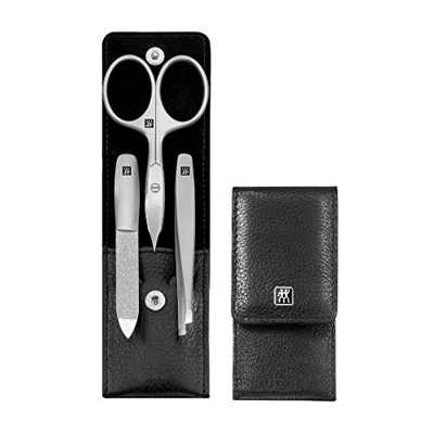 ZWILLING Estuche de bolsillo de piel, 3 piezas