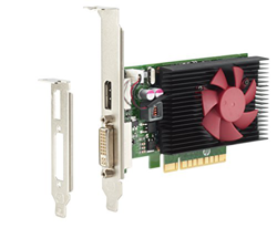 HP Tarjeta NVIDIA GT 730 2GB DP - Tarjeta gráfica (GeForce GT 730, 2 GB, GDDR3, 64 bit, 4096 x 2160 Pixeles, PCI Express x8 2.0) características