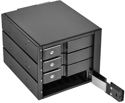 FS304 unidad de disco multiple Negro, Chasis intercambiable