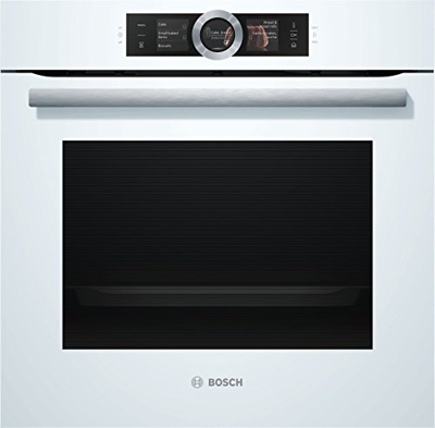 Bosch hsg636bw1 Polar White-Steam Oven