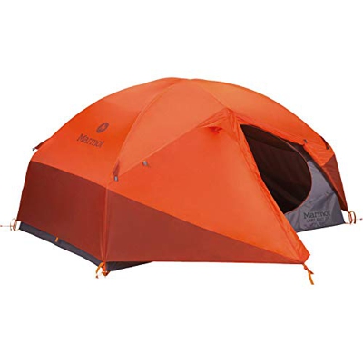 Marmot Limelight 2P Tiendas de campaña pequeña para 2 Personas, Totalmente Impermeable, Adultos Unisex, Cinder/Rusted Orange