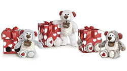 Famosa Softies - Oso de peluche Happy Valentine de 32cm con caja de regalo (Famosa 760017470) características