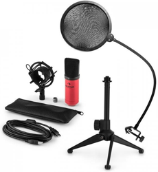 Auna MIC-900RD-LED V2 Microphone-Set características