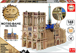 Educa Borrás 3D Monument Puzzle Notre Dame precio