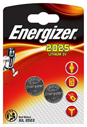 2 x Energizer CR2025 3V Lithium Coin Cell Battery 2025 características