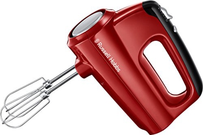 Batidora-Amasadora De Mano Russell Hobbs 24670-56 350W Rojo