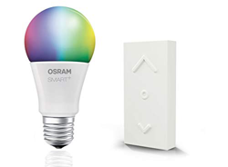 Osram LED bombilla, plástico, E27, 10 W, multicolor, 10.5 x 6 x 6 cm, 2 unidades precio
