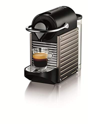 Nespresso Krups Pixie XN3005 - Cafetera monodosis de cápsulas Nespresso, 19 bares, apagado automático, color titán precio