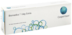 Cooper Vision Biomedics 1 day Extra (30 uds.) +1,50 características