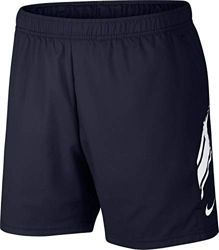 Nike M Nk Dry 7In Shorts de Tenis, Hombre, Obsidian (White), M precio