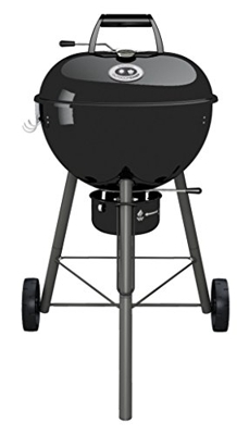 Barbacoa (kettle, Negro, Alrededor, Acero Inoxidable, Cromado)parrillada y Barbacoa,Outdoorchef Chelsea 480 c