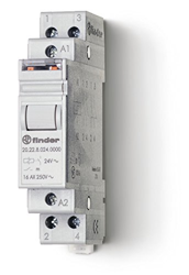 FINDER 20.22 Rele Telerruptor 230Vac 2Ctos 16Amp CARRIL 20.22.8.230.0000 precio