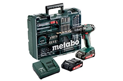 Metabo SB 18 L SET drill Sin llave Negro, Verde 1800 RPM 1,6 kg - Taladro eléctrico (1800 RPM, 1 cm, 2 cm, 50 Nm, 25 Nm, 27000 ppm)