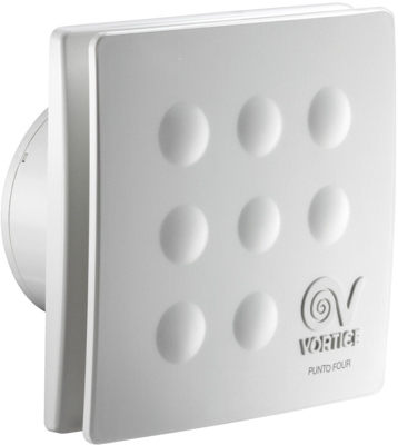 Ventilador Vortice MFO 100/4'' , 15W, Blanco