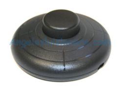 Interruptor de pie. 2A/250V. COLOR  negro Electro DH 11.645/N características