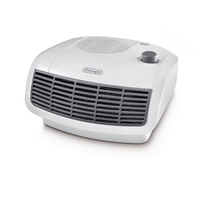 De'Longhi HTF3020 Calefactor termoventilador, habitaciones de hasta 60 m³, termostato regulable y de seguridad, 2000 W, Blanco