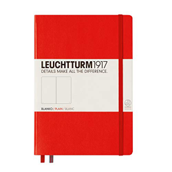LEUCHTTURM1917 - Notebook LT1917 Medium A5,  liso, color Rojo en oferta