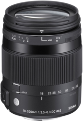 Sigma 18-200mm f3.5-6.3 DC Macro OS HSM C [Canon] en oferta