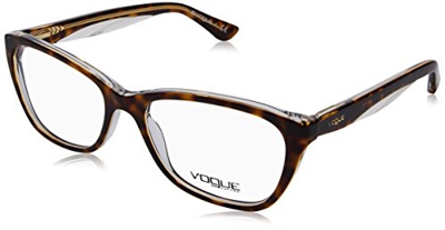 Vogue 0Vo2961, Monturas de Gafas para Mujer, Multicolor (Top Havana/Transparent), 51
