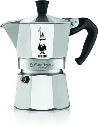 Moka Express 0,23 L Aluminio, Cafetera espresso
