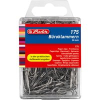 8760803 sujetapapel Metal 175 pieza(s), Clips características