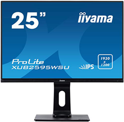 iiyama Prolite XUB2595WSU-B1 LED Display 63,5 cm (25") WUXGA Plana Mate Negro - Monitor (63,5 cm (25"), 1920 x 1200 Pixeles, WUXGA, LED, 4 ms, Negro) precio