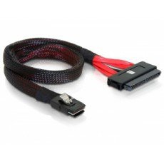 DeLock Cable mini SAS 36pin > SAS 32pin SFF 8087 > SFF-8484 50cm (83056)