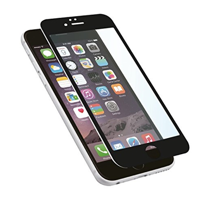 Protector pantalla Muvit Cristal templado  curvo negro para iPhone 8