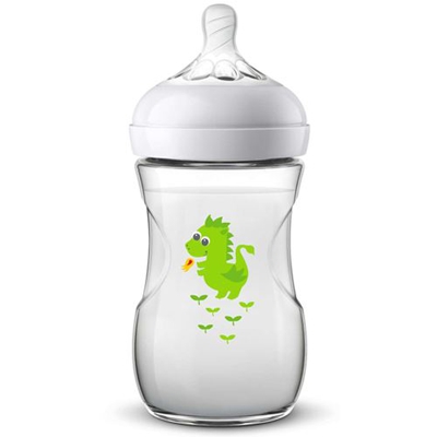 Biberón natural Philips Avent SCF070/24 260 ml 1 mes Dragón