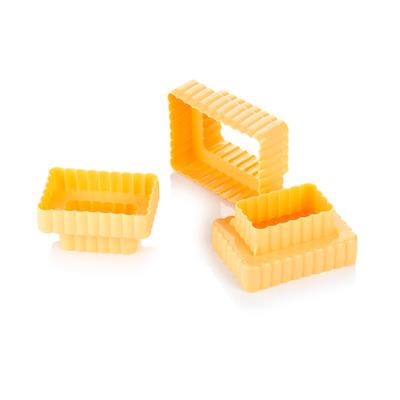 Jgo 3 Cortapastas Dobles Galleta 6 Tamaños Delicia