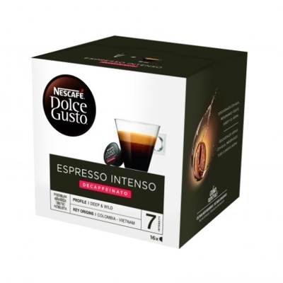 Café Espresso Intenso Descafeinado 16 u   Nescafé Dolce Gusto