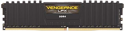 MEMORIA CORSAIR DDR4 16GB 2X8GB PC3000 VENGEANCE LPX BLACK SERIES