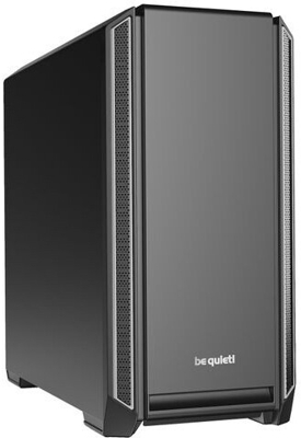 Be Quiet! Silent Base 601 Torre Mediana Cajón para Juegos - Plata USB 3.0