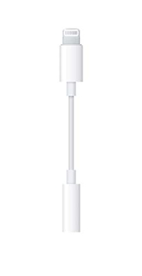 Genuine Apple Lightning to 3.5mm Headphone Jack Adapter iPhone 7,7+8,8,X,XS MAX