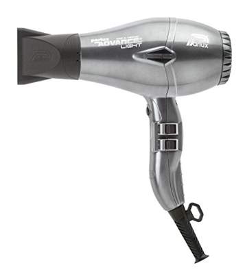 Parlux Advance Light - Secador de pelo ionico, Gris (Graphite)