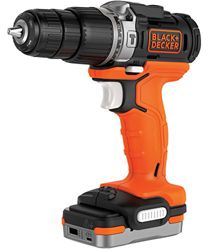 BLACK+DECKER BDCHD12S1-XJ - Taladro Percutor 12V con batería litio 1.5 Ah, incluye cable USB de carga en oferta