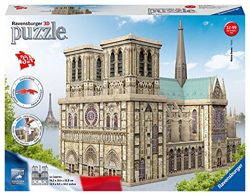 12523 Ravensburger Notre Dame 3D Jigsaw Puzzle 324 Quality Pieces Age 12+ Years precio
