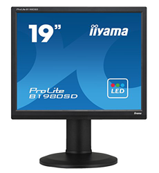 Iiyama B1980SD-B1 - Monitor LED (19"/48.26 cm, DVI,VGA, Tiempo de reacción de 5 ms), Color Negro precio