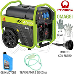 Generador electrico 2,7 Kw PRAMAC PX4000 precio