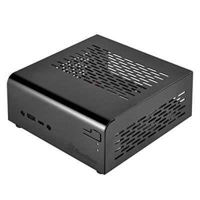 SilverStone SST-VT01B computer case Black Intel Mini-STX - 2.5 x 1 - 582g