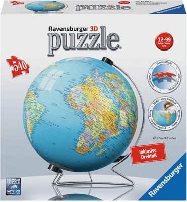 Ravensburger Globo terráqueo (540 piezas)