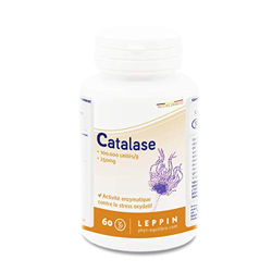 LEPPIN ☘️ Catalasa 60 Cápsulas VEGAN | Enzymes contra el stress oxydant | Suplemento naturales características