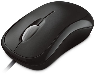 Microsoft Basic Optical Mouse for Business negro