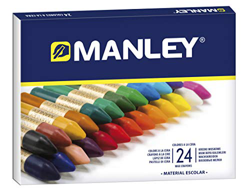 Manley Estuche 24 ceras características