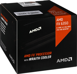 AMD FX-6350 Box with Wraith cooler (Socket AM3+, 32nm, FD6350FRHKHBX) precio