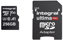 Integral ultimaPRO U3 V30 microSDXC 256GB características
