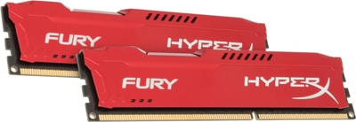 Kingston HyperX Fury Red 16GB Kit DDR3-1333 CL
